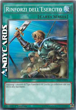 RINFORZI DELL'ESERCITO