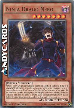 NINJA DRAGO NERO
