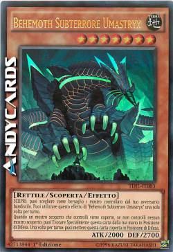 BEHEMOTH SUBTERRORE UMASTRYX