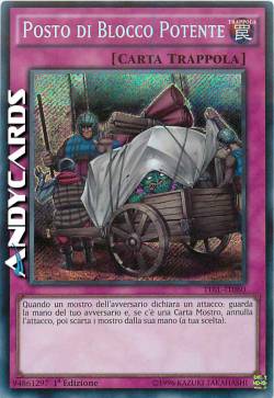 POSTO DI BLOCCO POTENTE