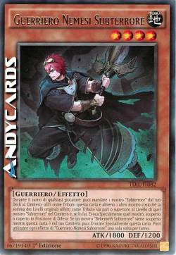 GUERRIERO NEMESI SUBTERRORE