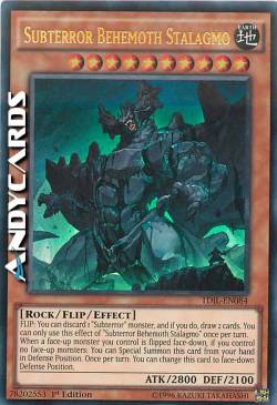 SUBTERROR BEHEMOTH STALAGMO