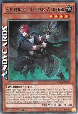 GUERRIERO NEMESI SUBTERRORE