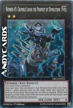 NUMBER 45: CRUMBLE LOGOS THE PROPHET OF DEMOLITION