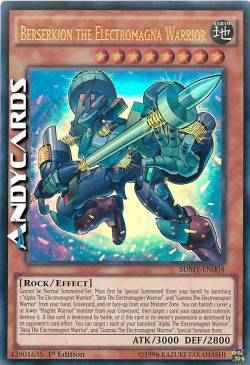 BERSERKION GUERRIERO MAGNETICO ELETTRICO