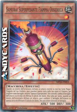 SAMURAI SUPERPESANTE FIAMMA OSSIDRICA 