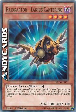 RAIDRAPTOR - LANIUS CANTERINO 