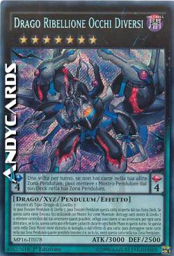DRAGO RIBELLIONE OCCHI DIVERSI 