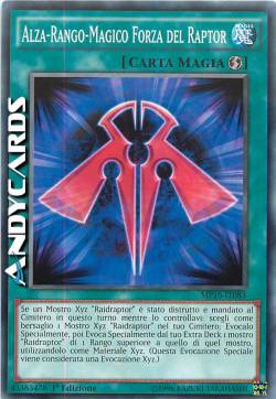 ALZA-RANGO-MAGICO FORZA DEL RAPTOR 