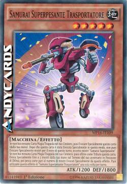SAMURAI SUPERPESANTE TRASPORTATORE
