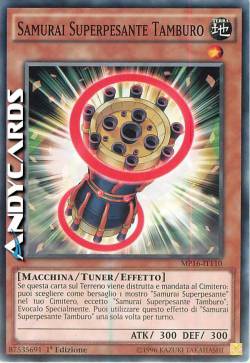 SAMURAI SUPERPESANTE TAMBURO