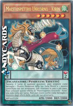 MAESTOSPETTRO UNICORNO - KIRIN