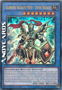 GLORIOSO SOLDATO NERO - SUPER SOLDATO