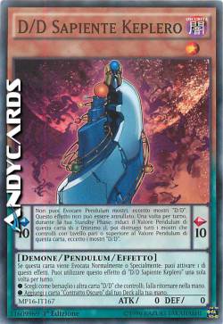 D/D SAPIENTE KEPLERO