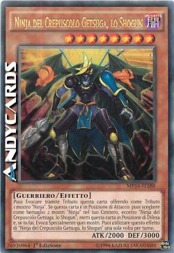 GETSUGA NINJA DEL CREPUSCOLO, LO SHOGUN