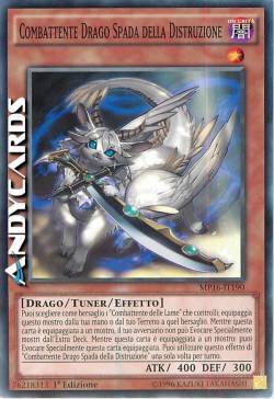 COMBATTENTE DRAGO SPADA DELLA DISTRUZIONE