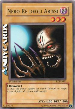 NERO RE DEGLI ABISSI