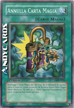 ANNULLA CARTA MAGIA