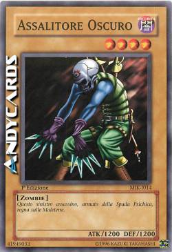 ASSALITORE OSCURO
