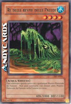 RE DELLE BESTIE DELLE PALUDI