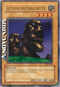 LA STATUA DELL'ISOLA DELL'EST