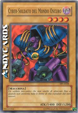 CYBER-SOLDATO DEL MONDO OSCURO
