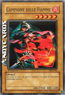 CAMPIONE DELLE FIAMME