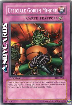 UFFICIALE GOBLIN MINORE