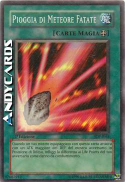 PIOGGIA DI METEORE FATATE
