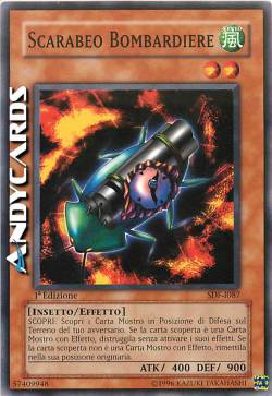 SCARABEO BOMBARDIERE