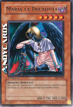 SIGNORA OSCURA MARIA (EX MARIA LA DECADUTA)