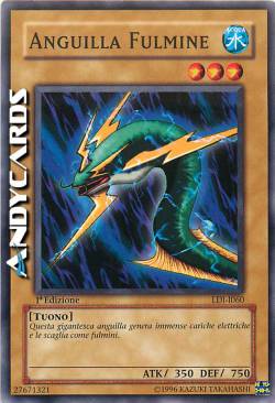 ANGUILLA FULMINE