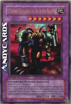 L'ULTIMO GUERRIERO DA UN ALTRO PIANETA