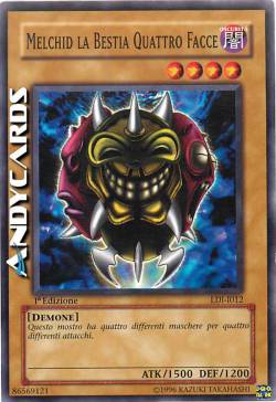 MELCHID LA BESTIA QUATTRO FACCE