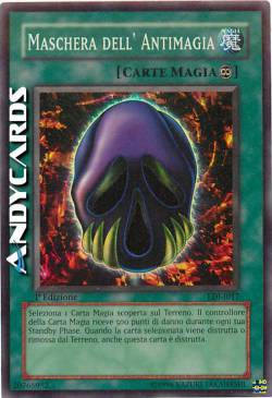 MASCHERA DELL'ANTIMAGIA