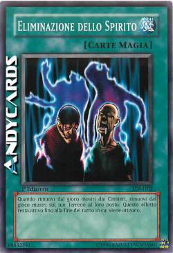 ELIMINAZIONE DELLO SPIRITO