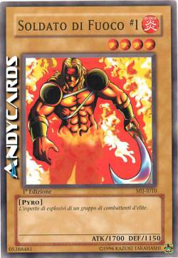 SOLDATO DI FUOCO #1