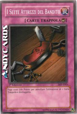 I SETTE ATTREZZI DEL BANDITO