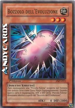 BOZZOLO DELL'EVOLUZIONE