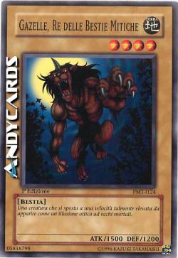 GAZELLE, RE DELLE BESTIE MITICHE