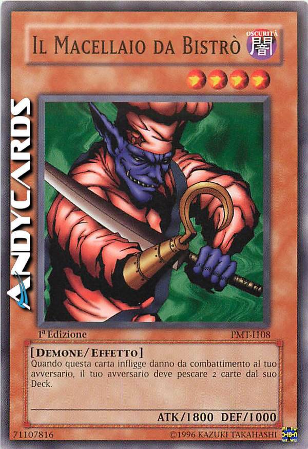 bistro butcher yugioh card The - MRD-108 - Common YuGiOh - The Bistro Butcher