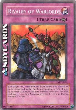 RIVALITÀ DEI SIGNORI DELLA GUERRA