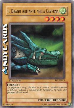 IL DRAGO ABITANTE NELLA CAVERNA