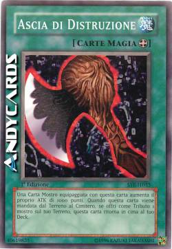 ASCIA DI DISTRUZIONE