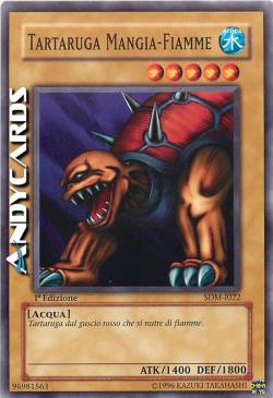 TARTARUGA MANGIA-FIAMME