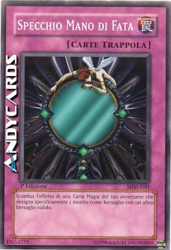SPECCHIO MANO DI FATA