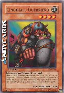 CINGHIALE GUERRIERO