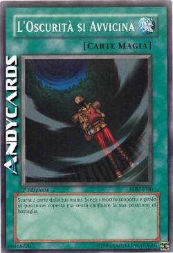 L'OSCURITÀ SI AVVICINA