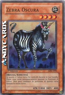 ZEBRA OSCURA
