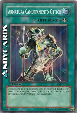 ARMATURA CAMMUFFAMENTO-OTTICO